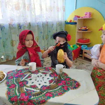 Постановка сказки "Курочка Ряба"