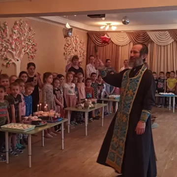 Освещение куличей!
