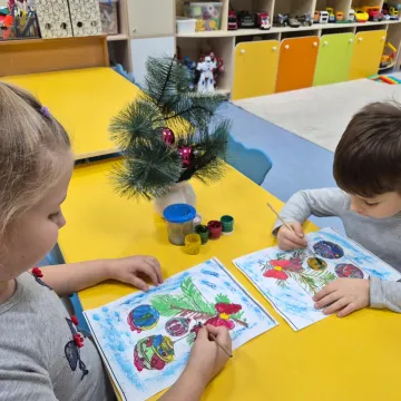 Проект "Новогодний натюрморт"
