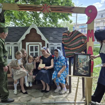 Тематический спектакль "Живые картины войны"